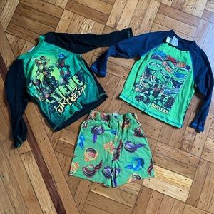 Ninja turtle pajamas!